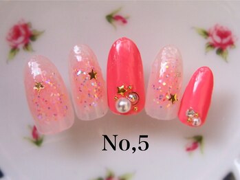 ディアリリー(Dia Rily)/4月定額ネイル♪ &nbsp;¥7980