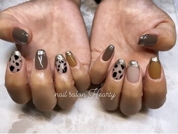 ハーティー(Hearty)/ジェルアート4本紙