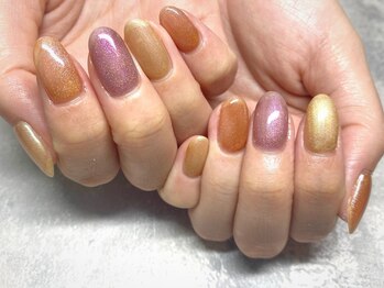 ボーホーネイルズコレクション(BOHO NAILS COLLECTION)/HANDワンカラー5500円コース