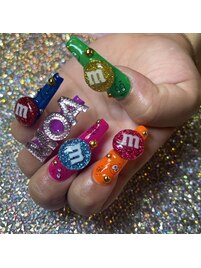 M＆M'sネイル