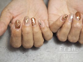 奥行きニュアンスネイル