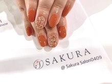 ネイルサロン サクラ(SAKURA)/ツイードネイル