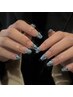 【DIAMチップ長さ出し10本★HAND 持ち込みデザインコース】 ¥16800～