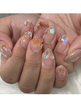 リノネイル(Lino Nail)/チークネイル/ワンホンネイル