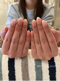 キルティング×ストーン