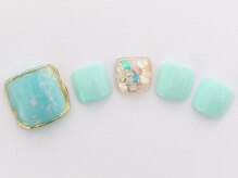 ミティーク 二子玉川店(Mythique)/【再来】デザインネイル￥12980