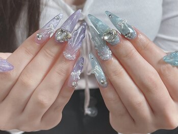 ベルネイル 池袋(Belle Nail)の写真/イベント・ブライダル・推し活にも映える理想の指先へ♪ショートからスーパーロングまで幅広く対応◎