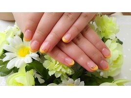ビタミンフレンチネイル☆