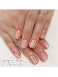 押し花　細フレンチライン