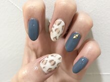 クォーターリゾートネイル(QUARTER RESORT nail)/レオパードネイル☆