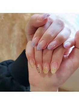 ローラネイル(Roller nail)/ジェルシンプルコース¥6500