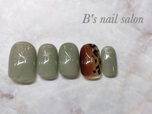 ビーズネイル バイブレス イオンタウン泉大沢店(B's Nail by.BLESS)/【SD50】秋デザイン＊シンプル