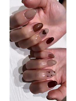 バレンタインネイル♪