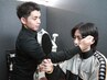 【眉毛の形に悩んでいる方はこちら】メンズアイブロウ　¥5,500
