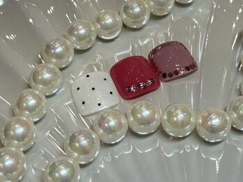 ネイルポット(Nail Pot)/フット親指アート