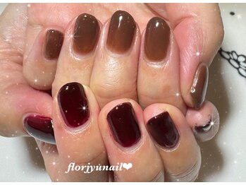 フロージュ ネイル(florjyu nail)/2色カラーnail