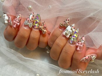 フロムネイルアンドアイラッシュ 神戸三宮(from nail&eyelash)/パラジェル取扱/フィルイン施術