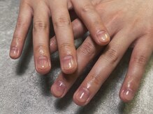 オムネイル 渋谷(HOMME NAIL)/クリアジェル ¥4.400