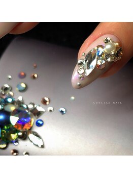 アデリー(ADELIAE)の写真/来る度にときめく空間と仕上がり◎圧倒的な上質ネイルなら大人女性の為のプレミアムサロン「ADELIAE」で♪