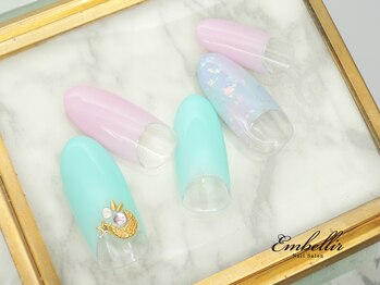 アンベリール 横浜店(Embellir)/(899)パステル逆フレンチ