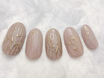 ネイルサロン ウィル 恵比寿(will)/秋ネイルミラーアート