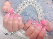 アルスネイル(Ars nail)/ピンクグラデーションネイル