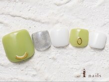 アイネイルズ 横浜WEST店(I-nails)/春カラーフット8480円