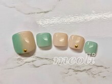 ミオリィ(meoli)/縦グラデーションアート