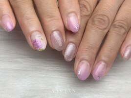 紫陽花　大人ピンク