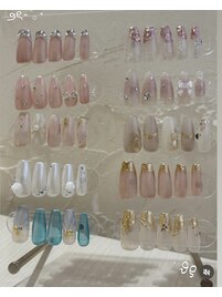 夏定額デザインネイル/毎月変更