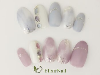エリクサーネイル 池袋(Elixir Nail)/定額b カジュアル/クーポン使用