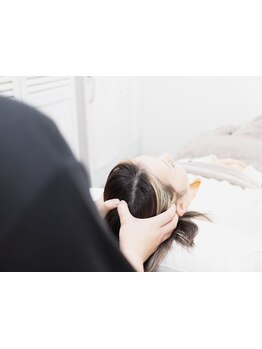 ヘッドスパで癒されたい
