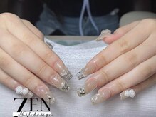 ゼン ネイル デザイン 池袋(ZEN NAIL DESIGN)/* 長 さだしやり放題×つけ放題