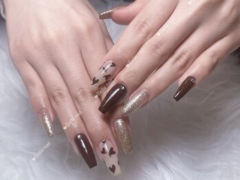 ベルネイル 池袋(Belle Nail)/ハートバレンタインネイル