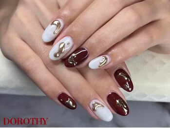 ドロシー(DOROTHY)の写真/個性派からシンプルまで、最旬ネイルも楽しめる豊富なデザイン♪お得なクーポン多数ご用意しております◎