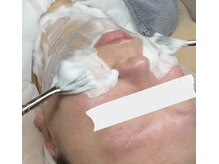 ケーブロッサムビューティーサロン(K Blossom Beauty Salon)/ダクトピール前に洗顔でキレイに