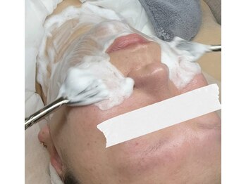 ケーブロッサムビューティーサロン(K Blossom Beauty Salon)/ダクトピール前に洗顔でキレイに