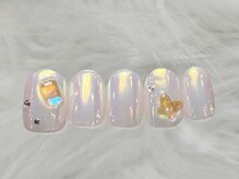 ネイルメゾン 渋谷店(NAIL MAISON)/うるうるミラーピンク￥4500