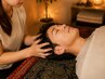 眠れるドライヘッドスパ（首、デコルテ付）　60分