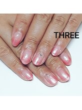 ネイルアンドまつげエクステ専門サロン スリー(THREE)/初回￥5400＋ストーン￥432