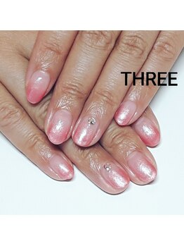 ネイルアンドまつげエクステ専門サロン スリー(THREE)/初回￥5400＋ストーン￥432