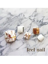 フィールネイル 天神橋店(feel nail)/ニュアンス/マーブル/ターコイズ