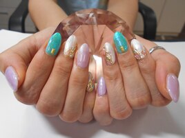 ジェルアート５本やり放題