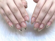 クイーンネイル 新宿(Queen nail)/ガラスフレンチ