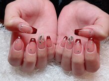 レアネイル 新宿(le'a nail)/冬のフレンチ
