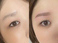 アンドエー(and A)の雰囲気（まつ毛と眉毛でいっきに垢抜け！）