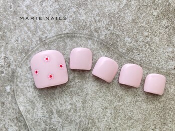 マリーネイルズ 表参道店(MARIE NAILS)/定額¥6,600 フット 0424a