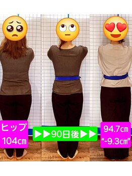 ヒデ整体院(Hide整体院)/ダイエット痩身成果&骨盤矯正