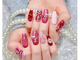 冬ネイル/キルティングネイル