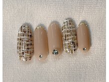 フォフォネイル 自由が丘(Fofo nail)/【大人ツイード バレンタイン】